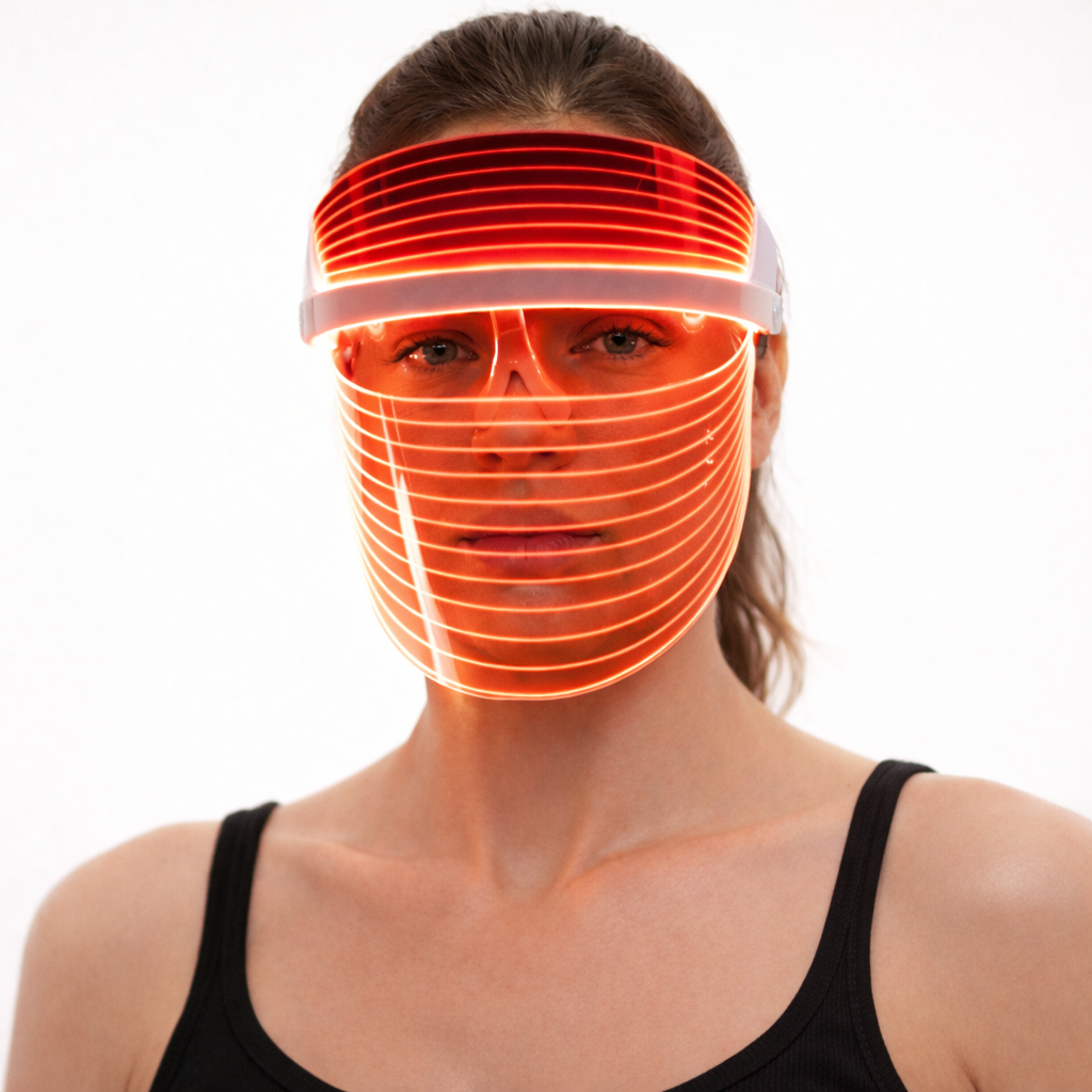 LED face mask UK on sale for anti ageing and glowing skin at home