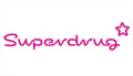 Superdrug UK beauty brand logo for skincare and cosmetics products