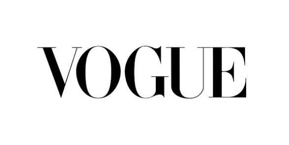 Vogue fashion and beauty magazine logo for luxury skincare and style inspiration UK